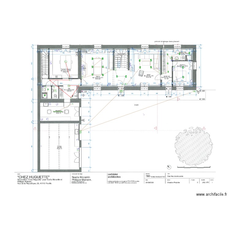 Morantin rdc. Plan de 0 pièce et 0 m2