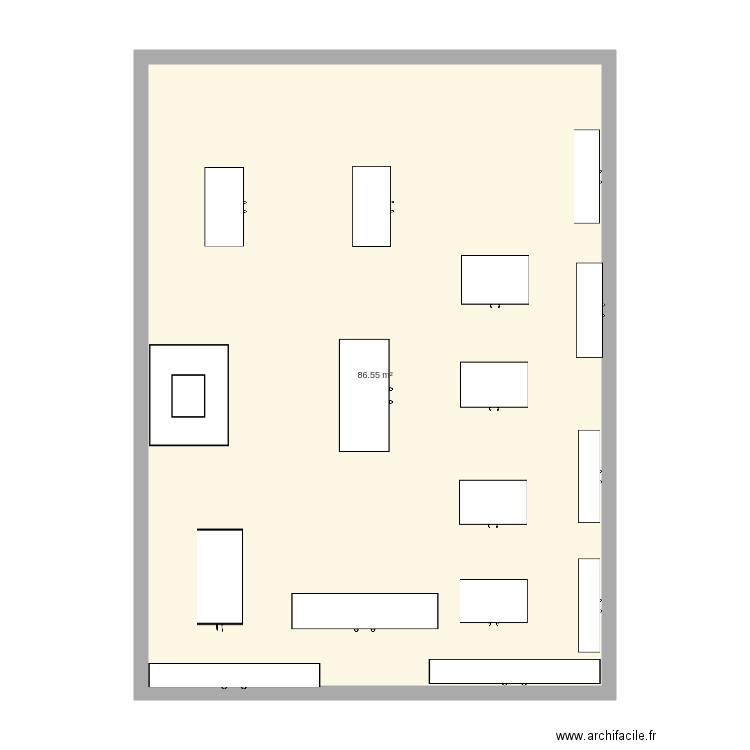 PLAN MAGASIN JINA . Plan de 0 pièce et 0 m2