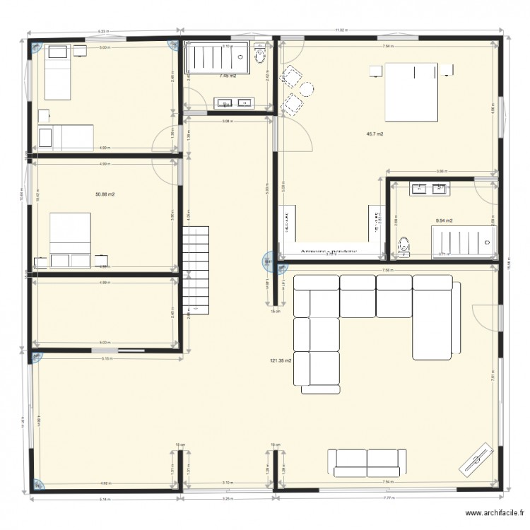 maison romany. Plan de 0 pièce et 0 m2