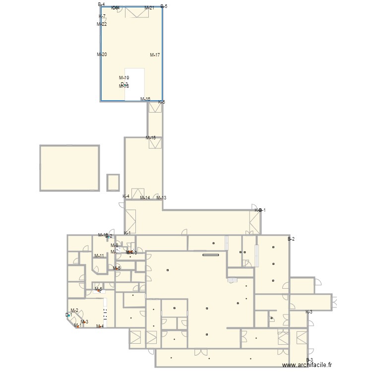 plan usine lute antiparasitaire. Plan de 0 pièce et 0 m2