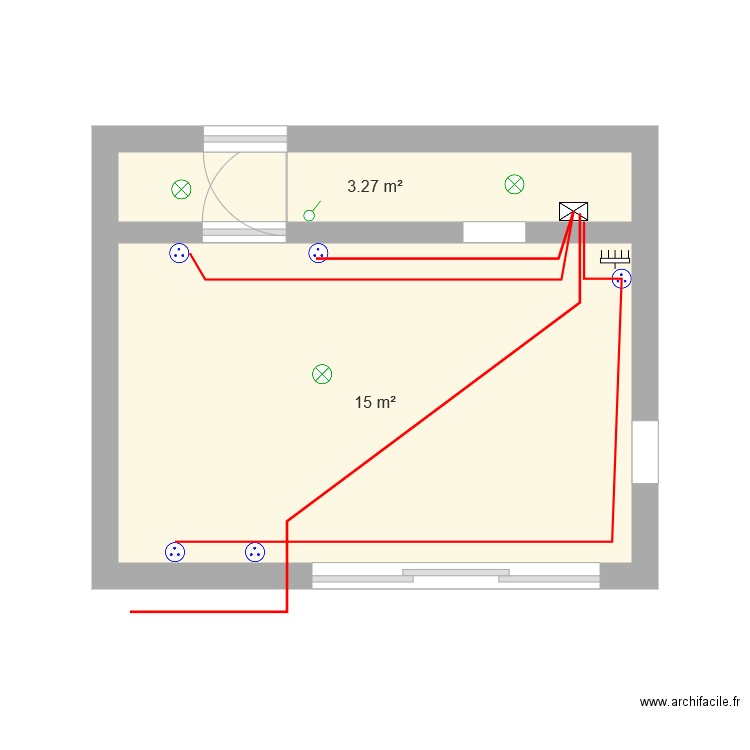 Atelier 1. Plan de 0 pièce et 0 m2