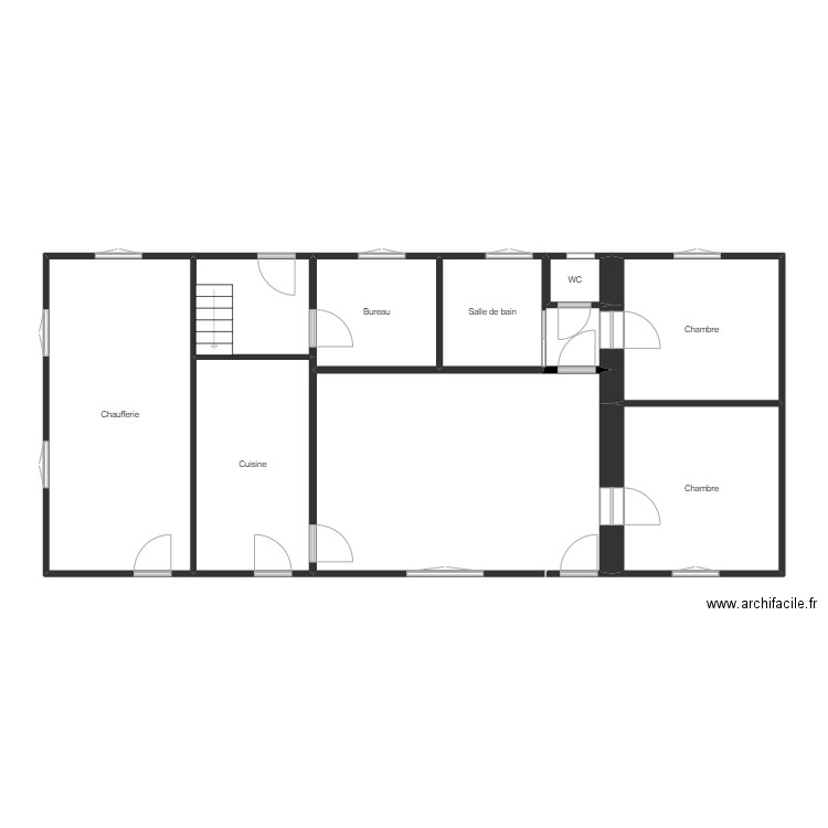 Maison. Plan de 0 pièce et 0 m2