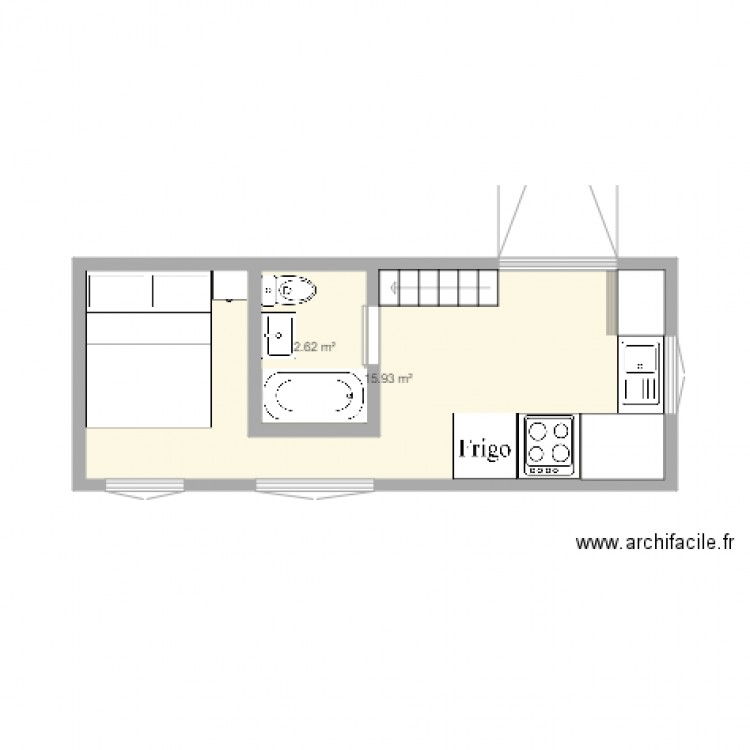 mini maison 1. Plan de 0 pièce et 0 m2