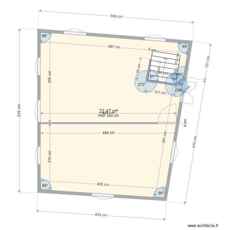 Diving Center 2º floor. Plan de 0 pièce et 0 m2