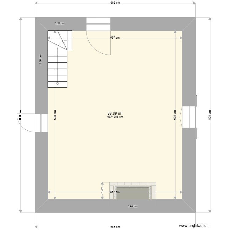 GUIGNARD salle à manger. Plan de 0 pièce et 0 m2