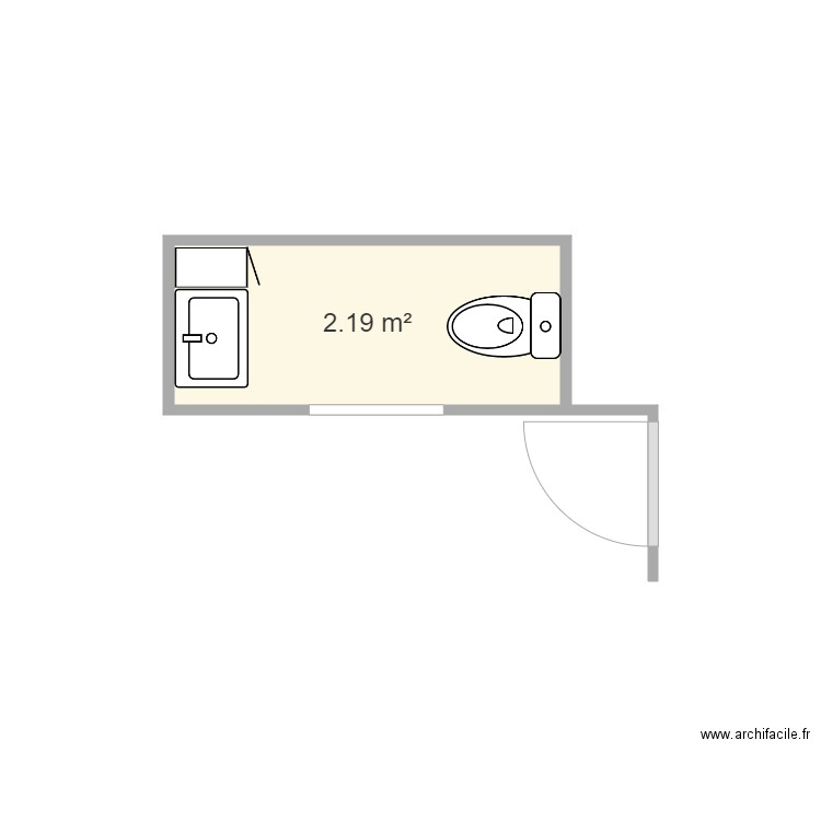 SDB RDC. Plan de 0 pièce et 0 m2