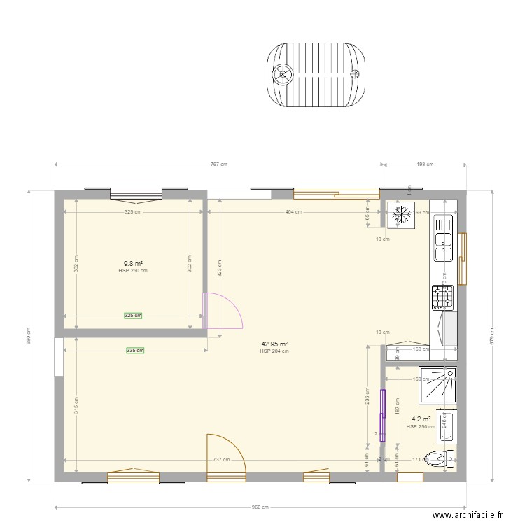 PLAN 2D BEAULIEU. Plan de 0 pièce et 0 m2