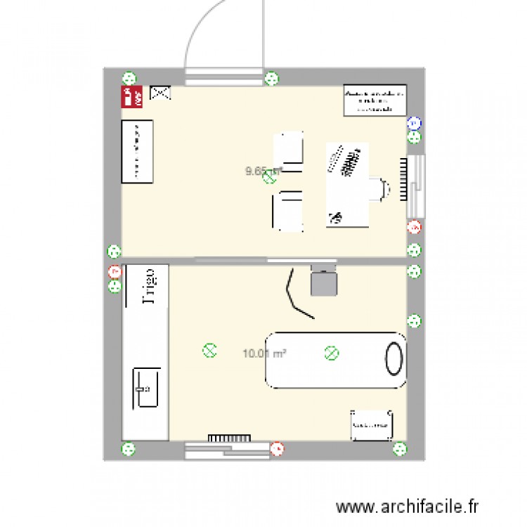 Cabinets de soins infirmiers Cécile. Plan de 0 pièce et 0 m2