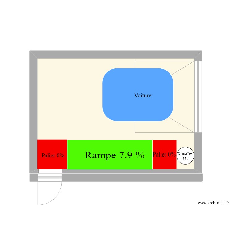 Lola garage domin.... Plan de 1 pièce et 20 m2