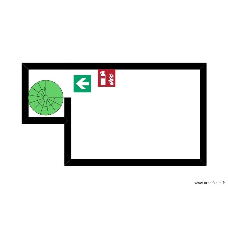 CFI 60 - 2ème étage. Plan de 0 pièce et 0 m2