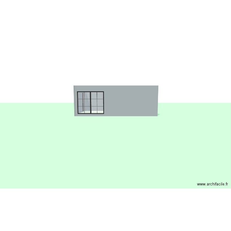 BOUTIQUE ANANANS MQUE. Plan de 2 pièces et 24 m2