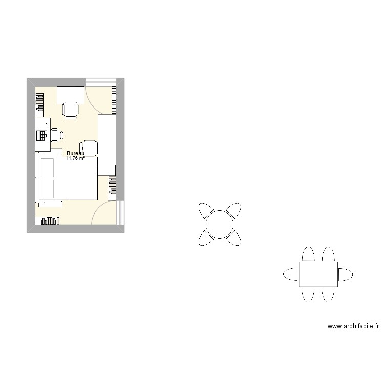 Chambre S A. Plan de 0 pièce et 0 m2