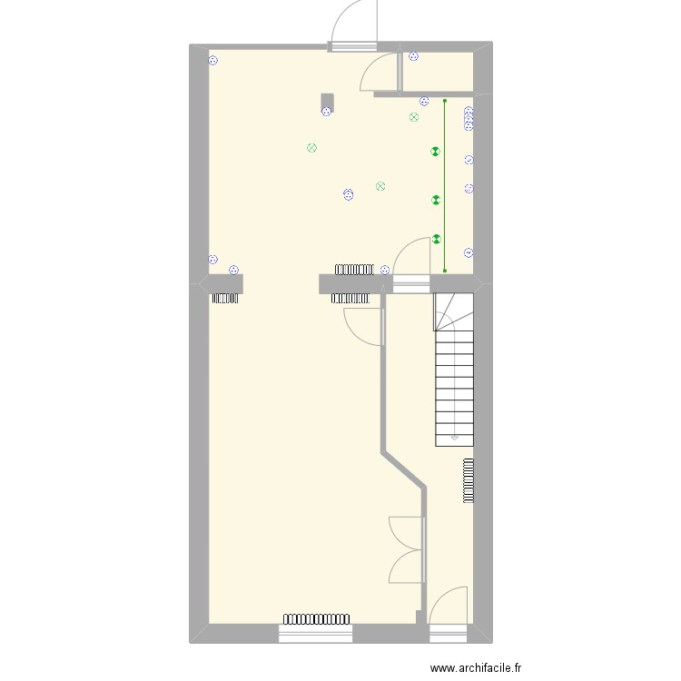 Maison Arras. Plan de 2 pièces et 66 m2