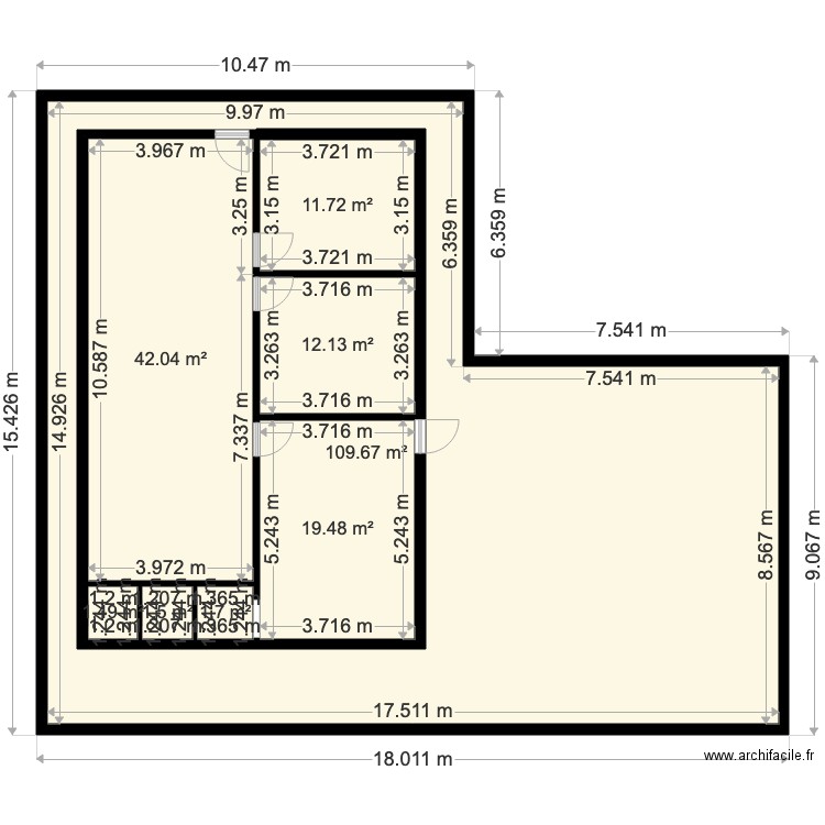 villa. Plan de 0 pièce et 0 m2