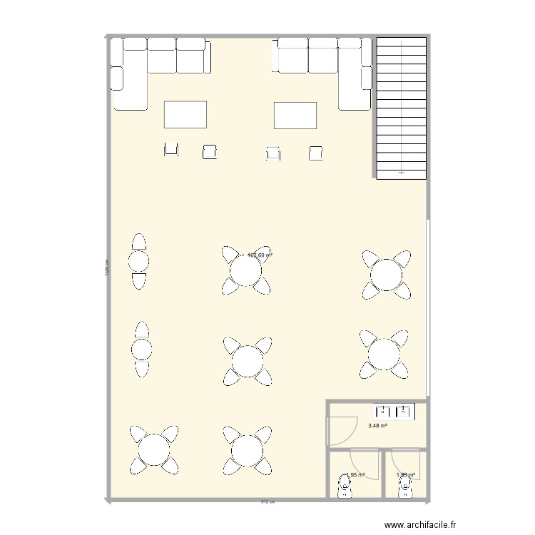 plan etage . Plan de 0 pièce et 0 m2