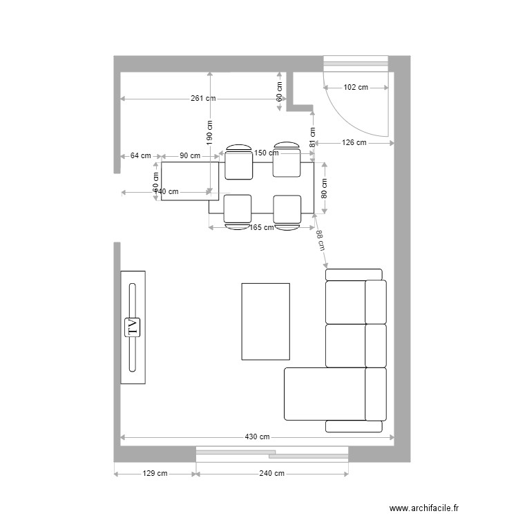 BIBOUNI. Plan de 0 pièce et 0 m2