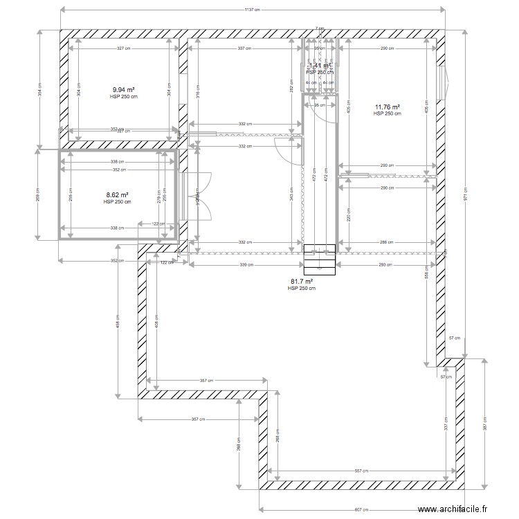 EBAUCHE. Plan de 0 pièce et 0 m2