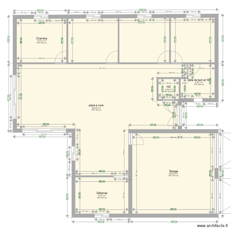 maison . Plan de 0 pièce et 0 m2