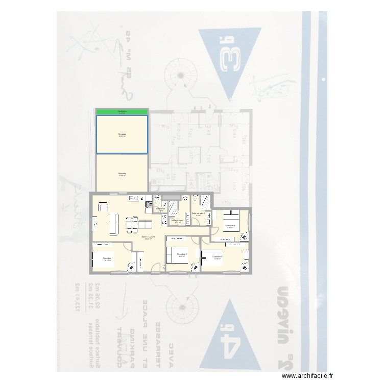 APPARTEMENT LORMONT . Plan de 0 pièce et 0 m2