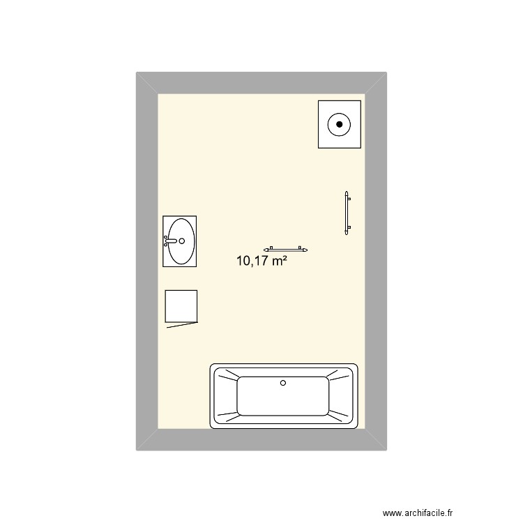 danjelaa - Plan 1 pièce 10 m2 dessiné par danjela_alb