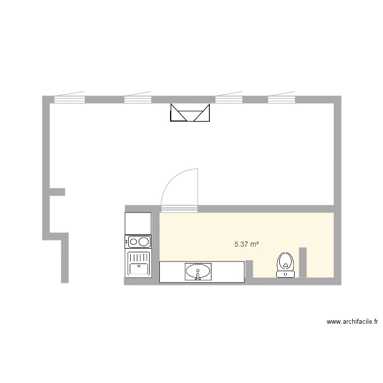 appartement remi - Plan dessiné par remitoru