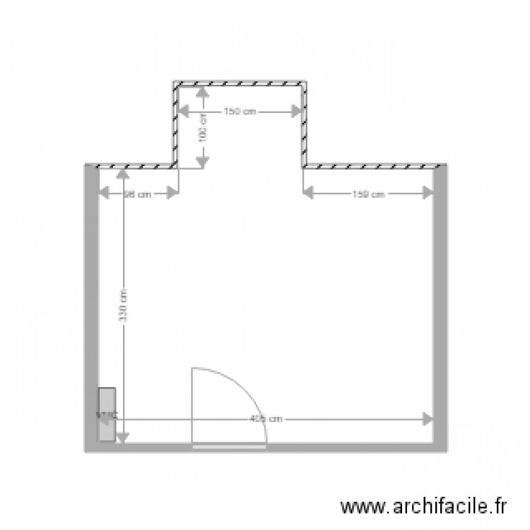 Bureau. Plan de 0 pièce et 0 m2