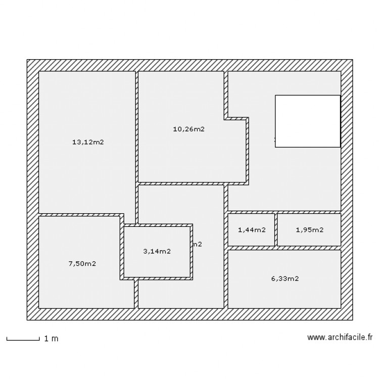 etage bast 2. Plan de 0 pièce et 0 m2