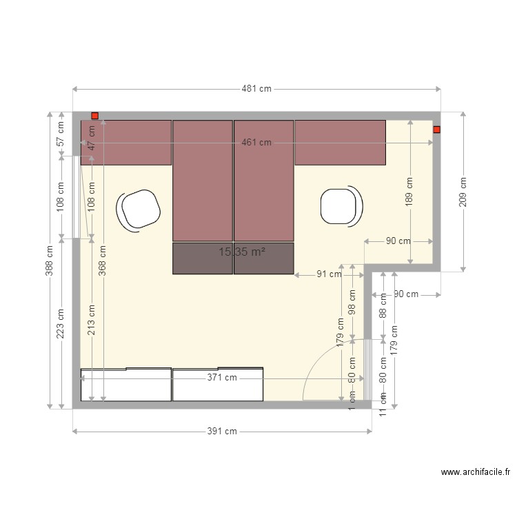 FOR DRILL 1ER ETAGE F 1. Plan de 0 pièce et 0 m2