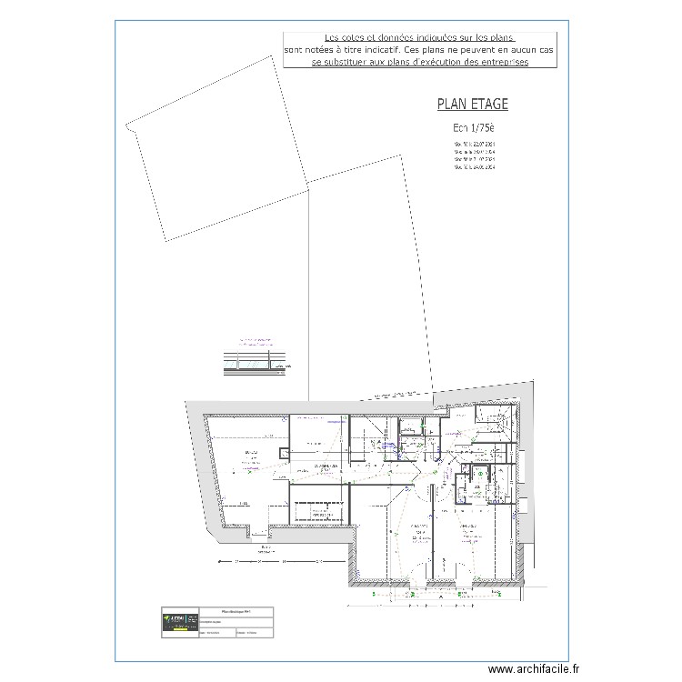 Plan Moron Charnier R+1 08 11 24. Plan de 0 pièce et 0 m2