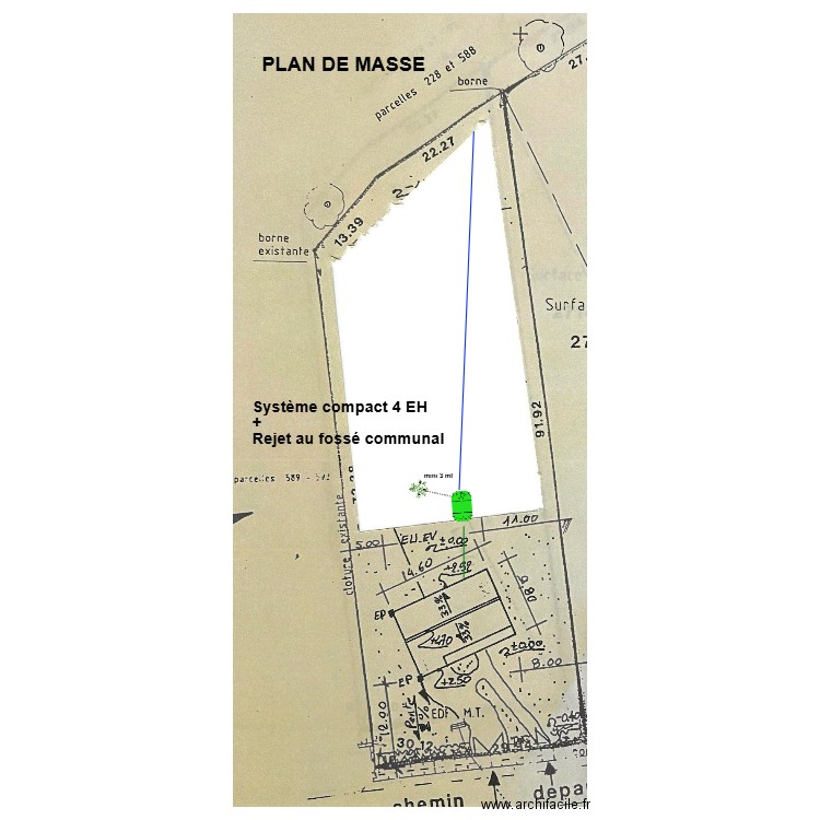 Taupiac système compact. Plan de 0 pièce et 0 m2