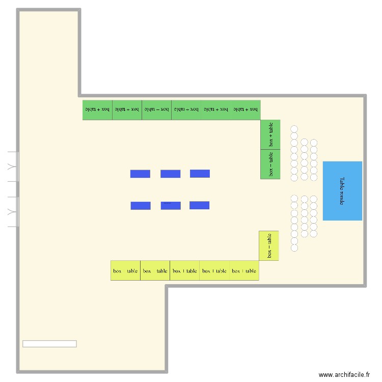 forum. Plan de 1 pièce et 844 m2