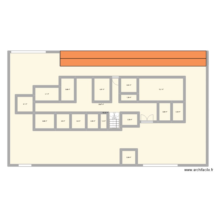 epsp dallas a. Plan de 18 pièces et 339 m2