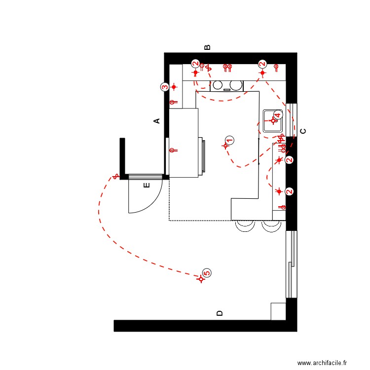 Noonan électrique. Plan de 0 pièce et 0 m2