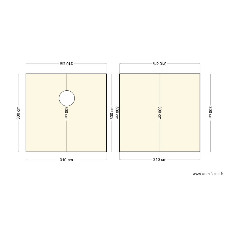 facade cote gite. Plan de 0 pièce et 0 m2