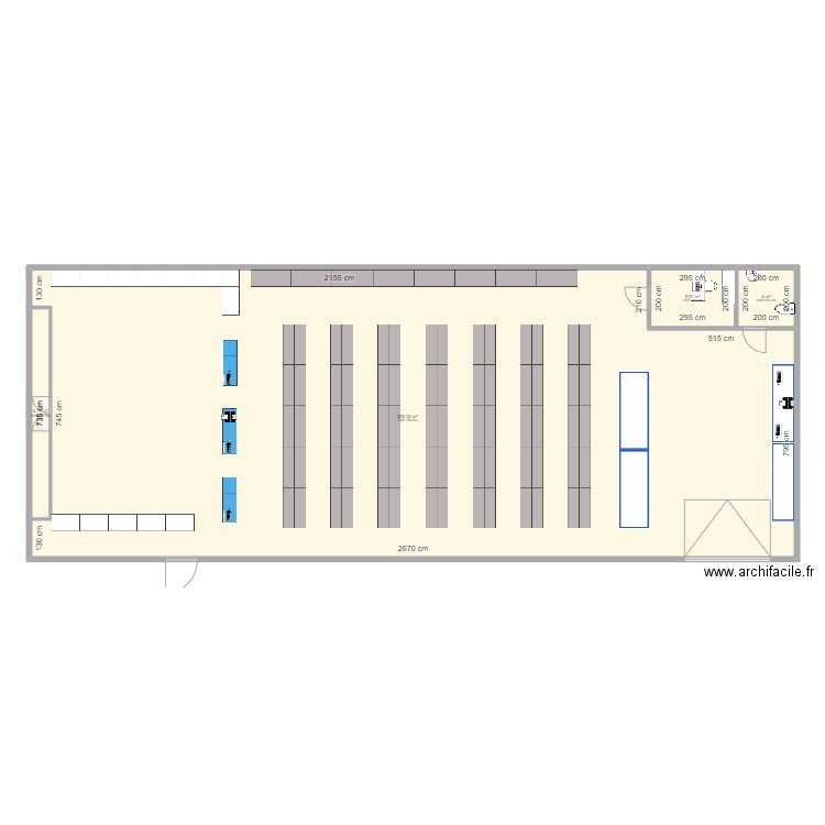 Thionville v2. Plan de 4 pièces et 267 m2