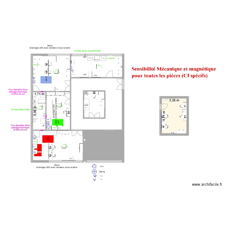 PRISME MEB 18-12-2024. Plan de 11 pièces et 187 m2