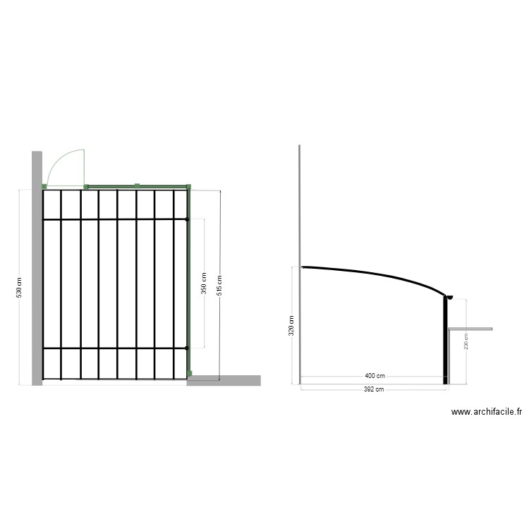 CHOQUET . Plan de 0 pièce et 0 m2