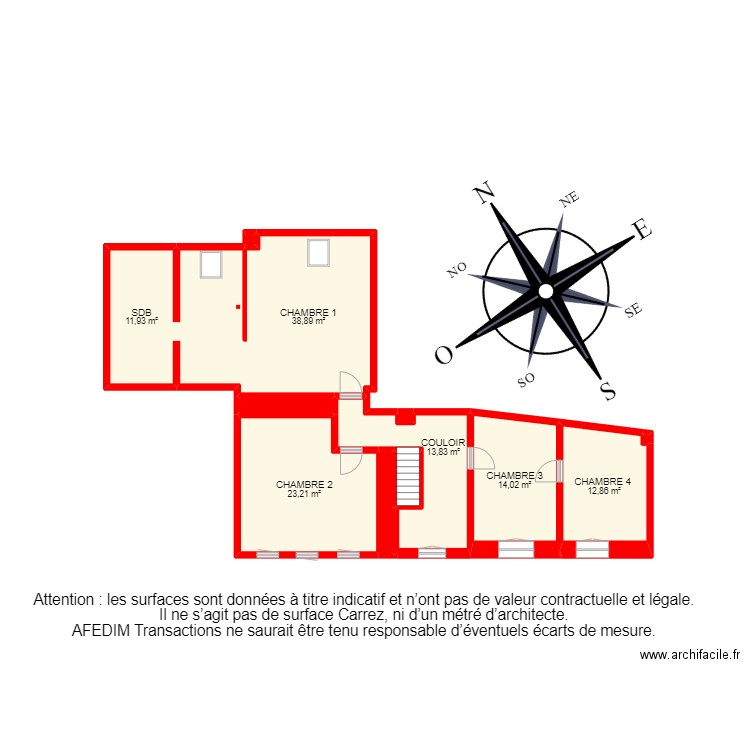 BI23997. Plan de 38 pièces et 479 m2