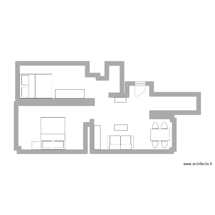 Piso Elfo 121. Plan de 0 pièce et 0 m2