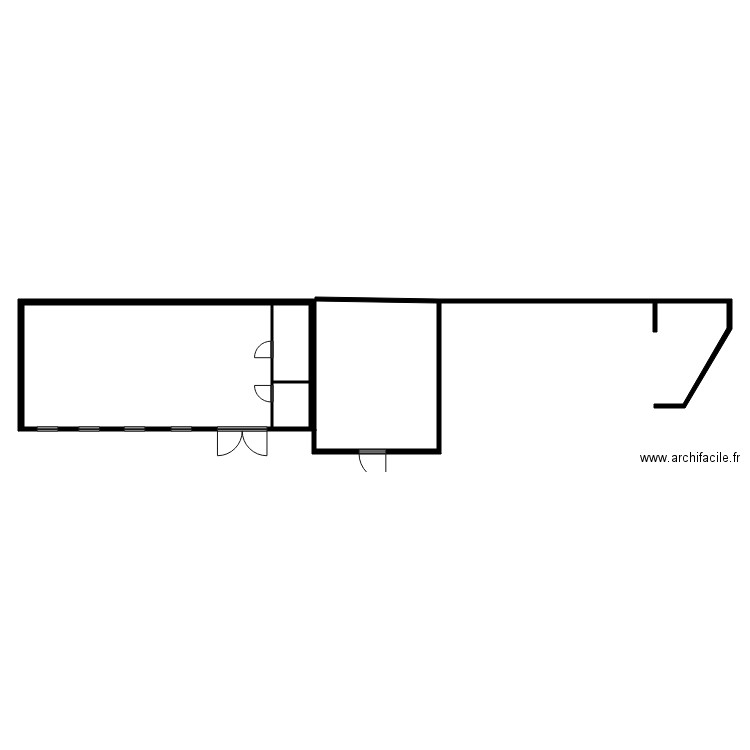 SC DVLPT HM WWW hangar. Plan de 17 pièces et 986 m2