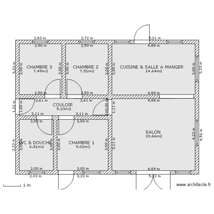 VILLA ABOALY. Plan de 0 pièce et 0 m2