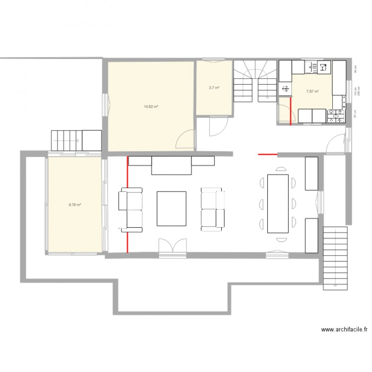 Dent 26 Rez 2 veranda. Plan de 0 pièce et 0 m2