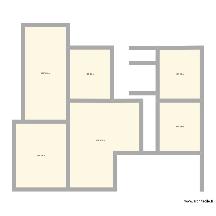 Appartemet ET2. Plan de 0 pièce et 0 m2