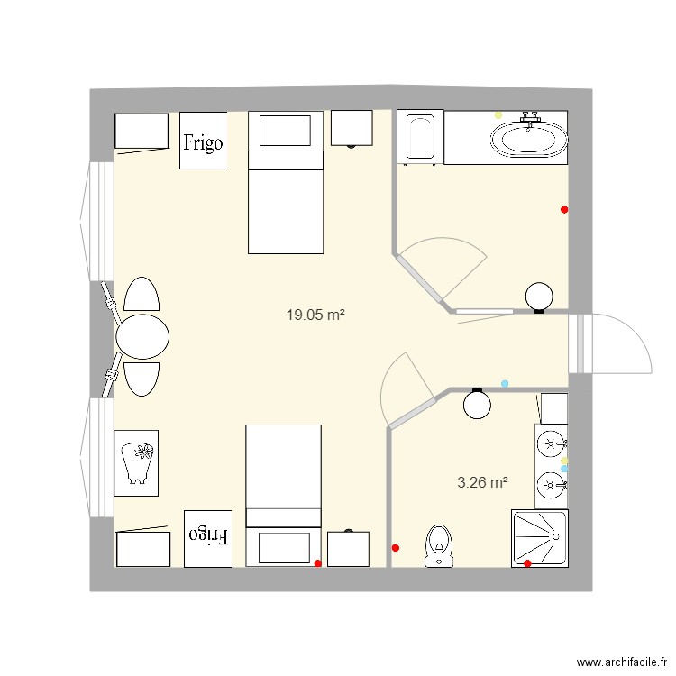 Maternité. Plan de 0 pièce et 0 m2