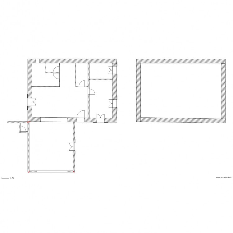 2ème plan. Plan de 0 pièce et 0 m2