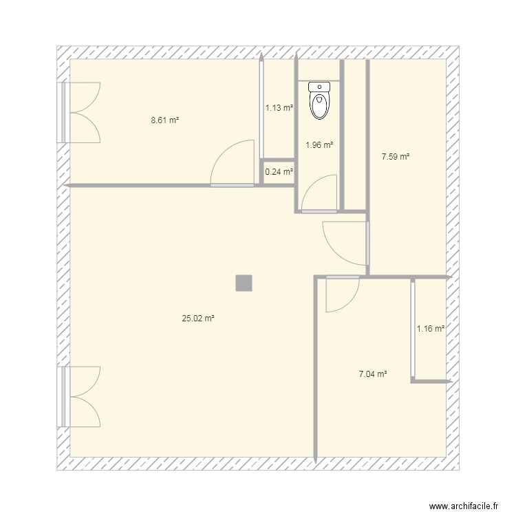 Amandine actuel. Plan de 0 pièce et 0 m2