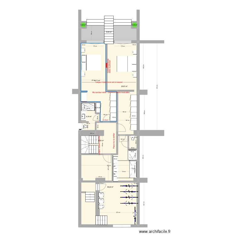 Banning 83 Rez Jardin Déf. Plan de 9 pièces et 103 m2