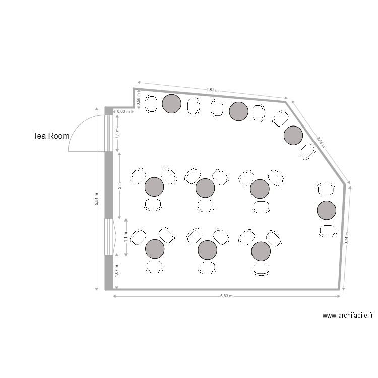 Pictet de Rochemont Terrasse. Plan de 0 pièce et 0 m2