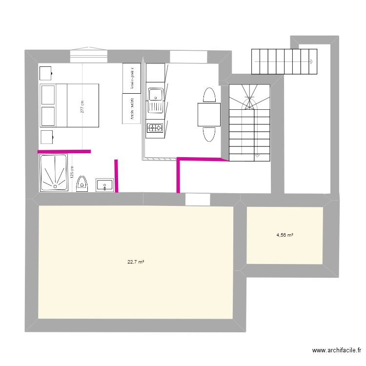 Estelle/Christian - SOUS-SOL 2. Plan de 0 pièce et 0 m2