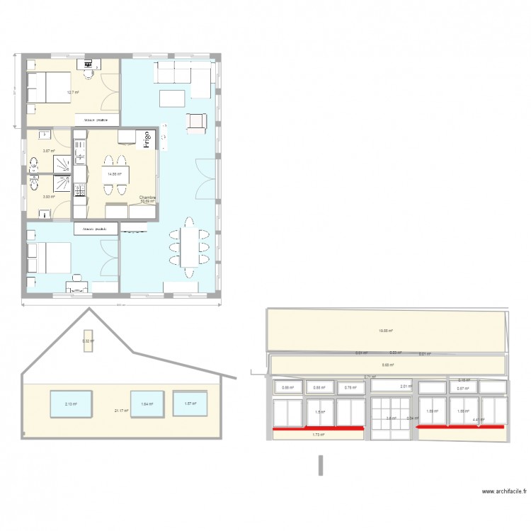 oceana 3. Plan de 0 pièce et 0 m2